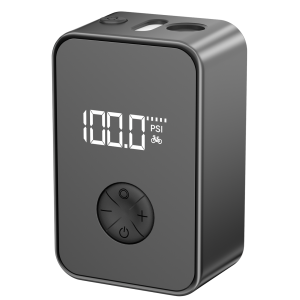 K2-48W Brushless Bike Air Pump | 13-Cylinder Core & 1200mAh Battery | Max 130 PSI