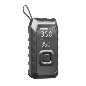 HY02-Dual-Cylinder Tire Inflator Portable with Jump Starter/600A Peak/10000mAh