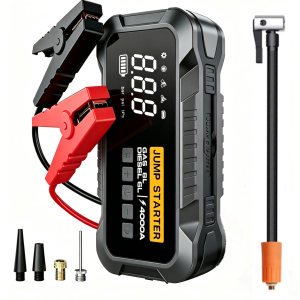 W-CY97-Jump Starter with Tire Inflator/2000A -4000A Peak